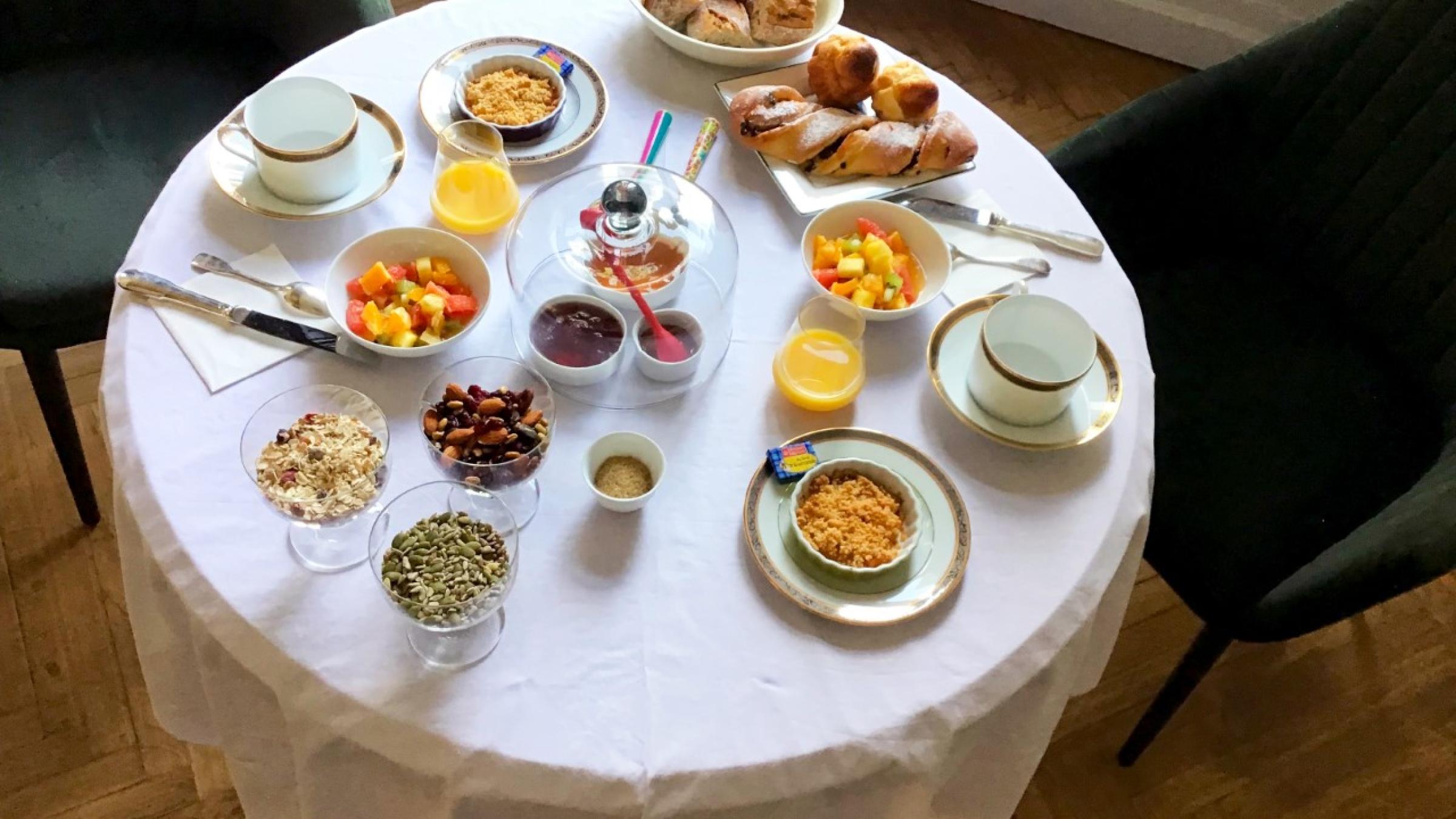Petit déjeuner Aux Marquises