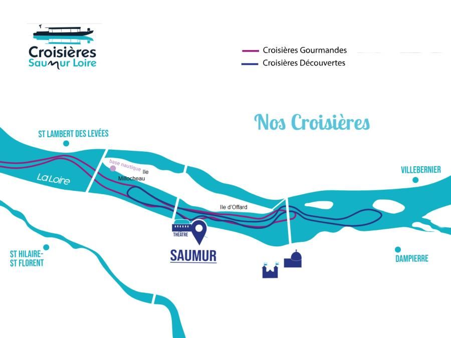 Croisières Saumur Loire